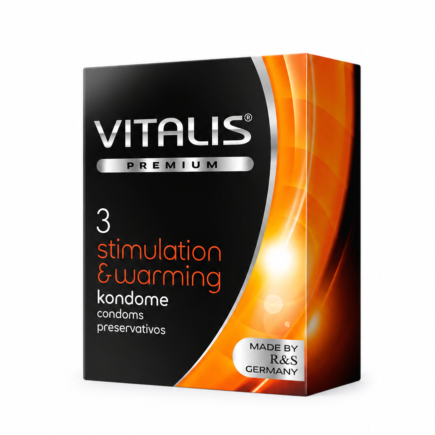 Condones Vitalis - Stimulation &Warming
