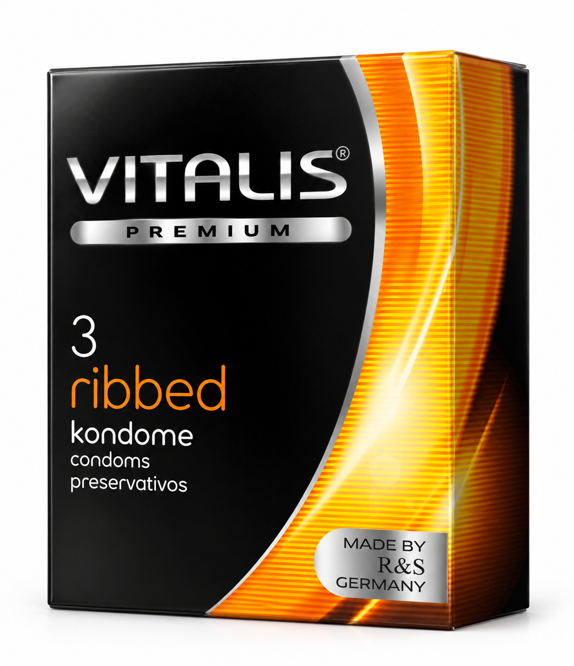 Condones Vitalis - Ribbed