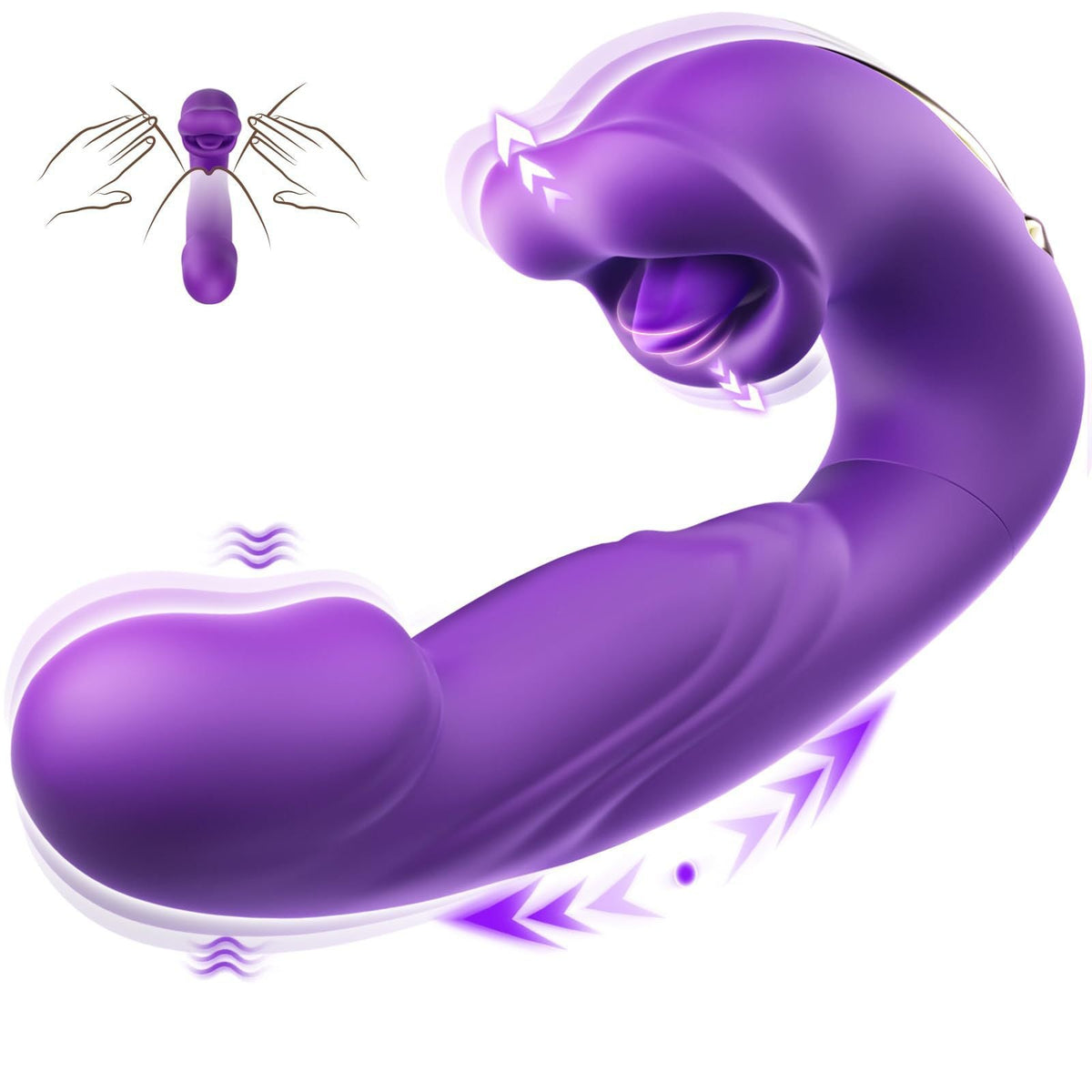 Vibrador de Estimulación Dual G-Pulse Cyber   FARA1911