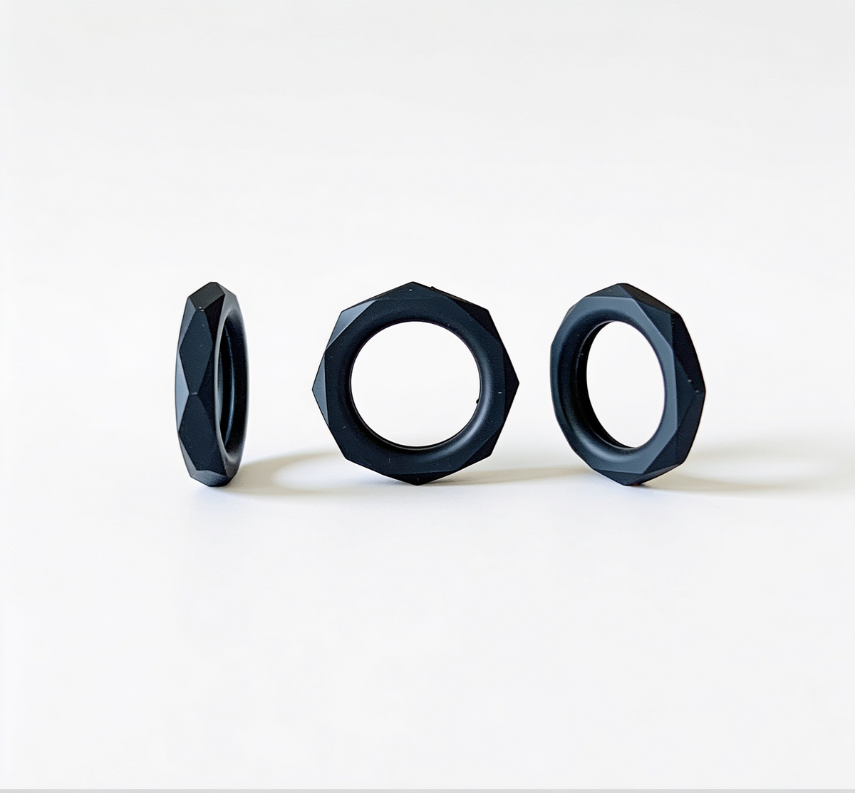 TRIO DE ANILLOS SILICONE RING HS007S