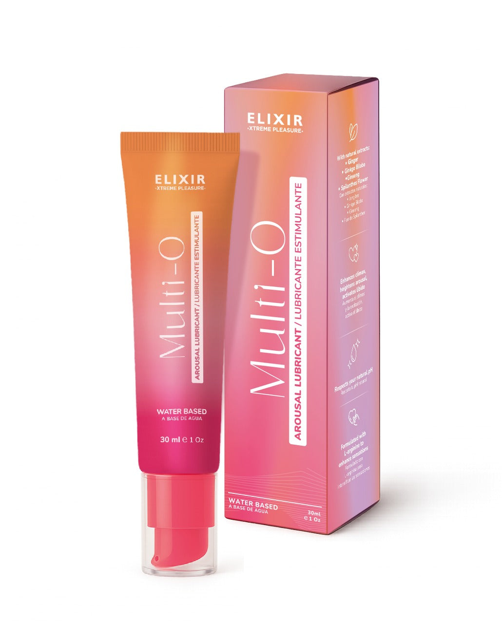 ELIXIR Gel Lubricante Íntimo Multi O 30ML