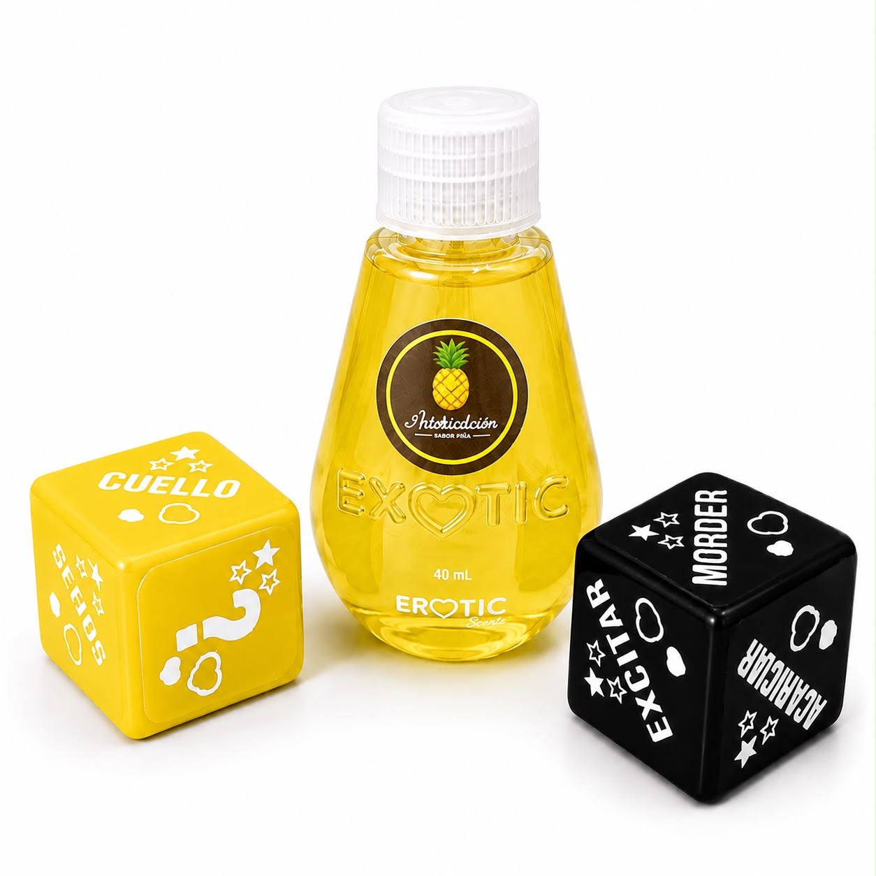 Lubricante Erotic Sensation Oil 14ml+Dados