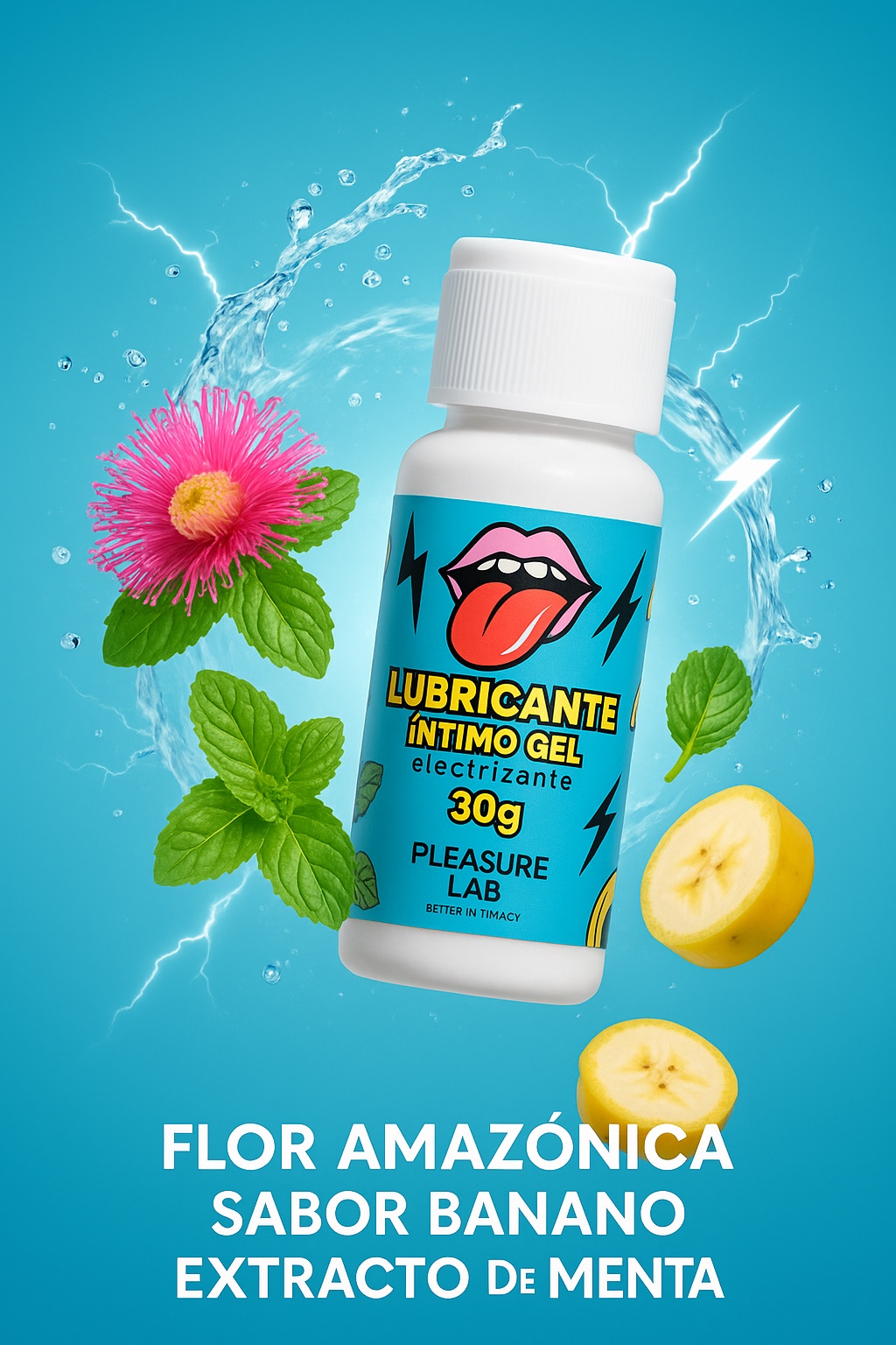 LUBRICANTE ELECTRIZANTE BANANO 30 G - Imagen 3