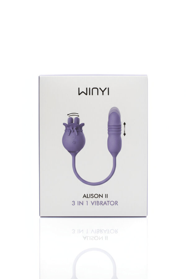 ALISON II 3 IN 1 VIBRATOR WY0666-1 - Imagen 2