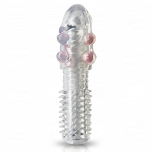 FUNDA MASAJEADORA CON PERLAS 00248