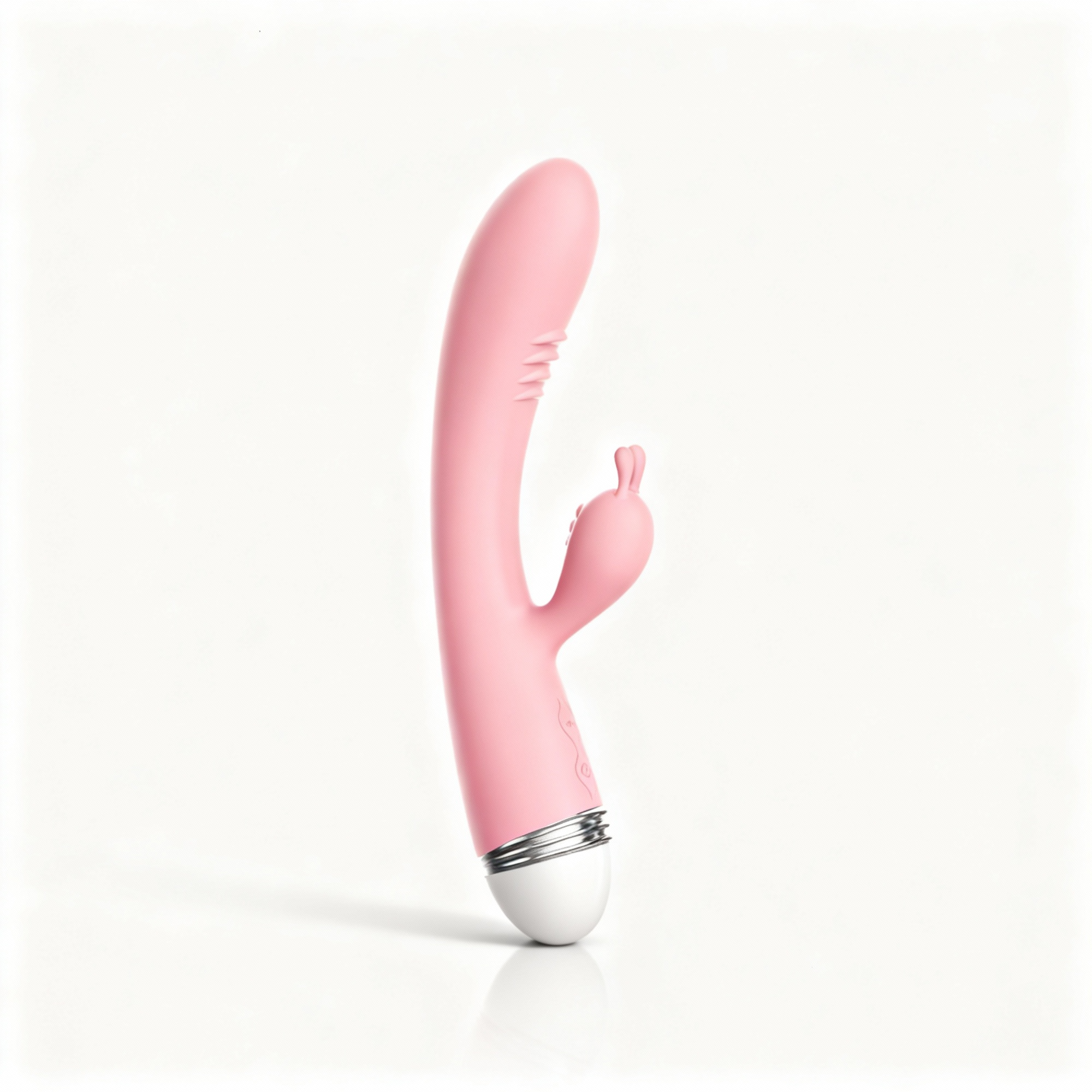 Vibrador Dual Curvado para Punto G y Clítoris - Modelo LL-B1904-B - Imagen 3
